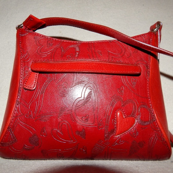 "HOGAN"  red  heart bag - Picture 2 of 4